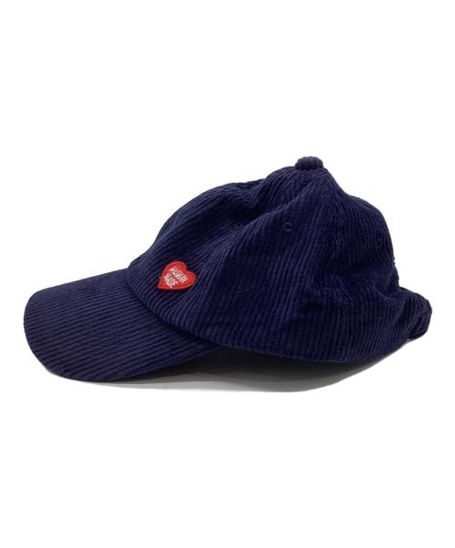 HUMAN MADE（ヒューマンメイド）HUMAN MADE (ヒューマンメイド) コーデュロイキャップ ネイビーの古着・服飾アイテム