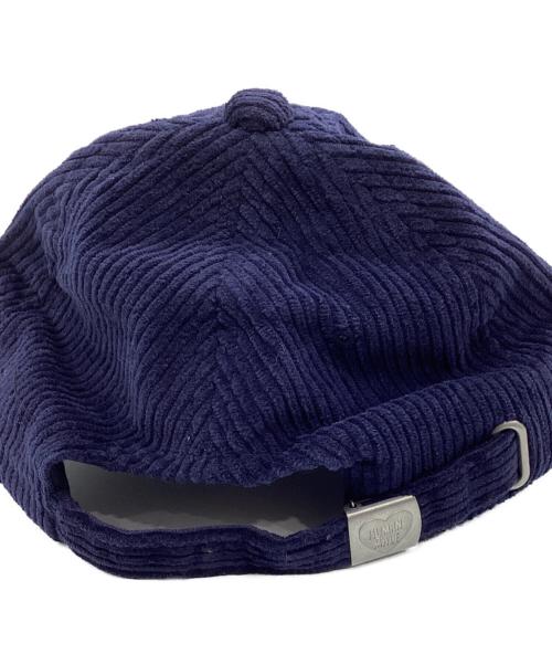 HUMAN MADE（ヒューマンメイド）HUMAN MADE (ヒューマンメイド) コーデュロイキャップ ネイビーの古着・服飾アイテム