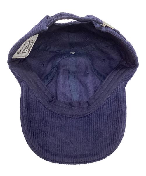 HUMAN MADE（ヒューマンメイド）HUMAN MADE (ヒューマンメイド) コーデュロイキャップ ネイビーの古着・服飾アイテム