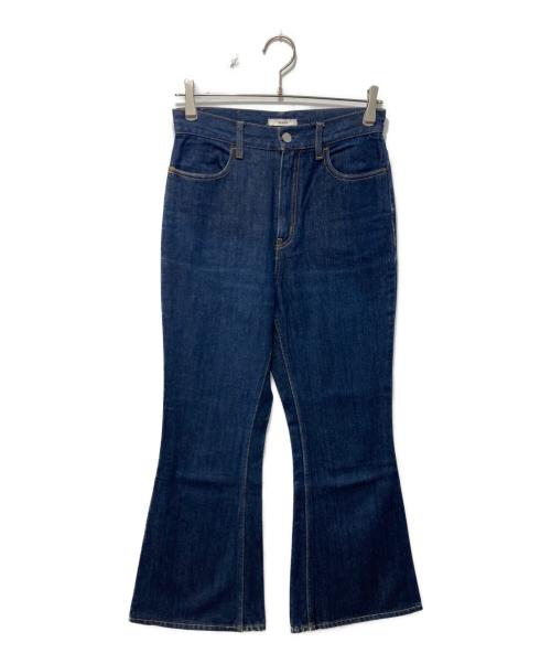 CLANE（クラネ）CLANE (クラネ) ベルボトムパンツ インディゴ サイズ:26の古着・服飾アイテム