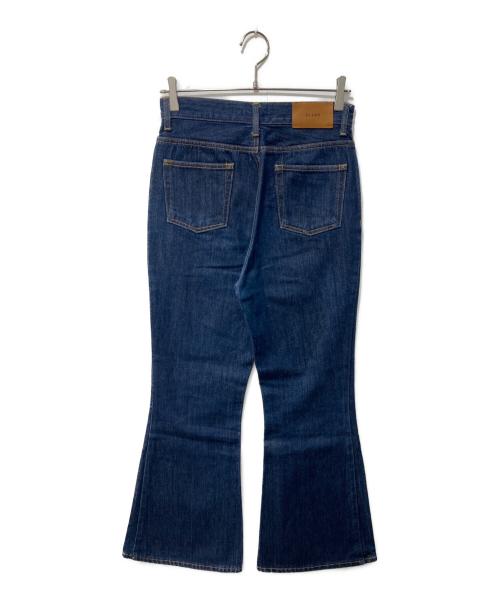 CLANE（クラネ）CLANE (クラネ) ベルボトムパンツ インディゴ サイズ:26の古着・服飾アイテム