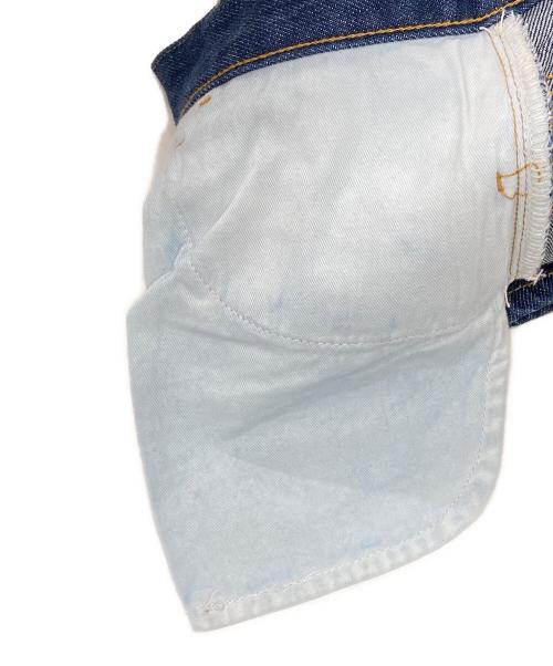 CLANE（クラネ）CLANE (クラネ) ベルボトムパンツ インディゴ サイズ:26の古着・服飾アイテム