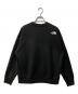 THE NORTH FACE (ザ ノース フェイス) フラワーロゴクルー/Flower Logo Crew ブラック サイズ:S：5000円