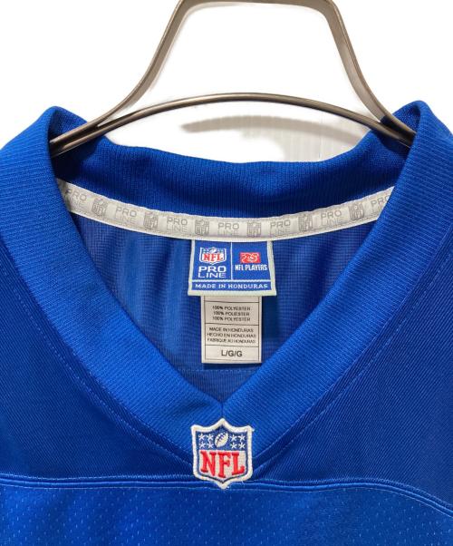 NFL（ナショナル・フットボール・リーグ）NFL (ナショナル・フットボール・リーグ) ゲームシャツ/MCAPEE ブルー サイズ:Lの古着・服飾アイテム