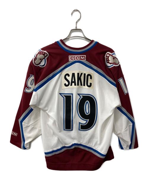 CCM（シーシーエム）CCM (シーシーエム) SAKIC/ゲームシャツ バーガンディー サイズ:Lの古着・服飾アイテム