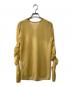 KAYLE (ケイル) vネックウールニット/MILANO RIB SHEER TOP イエロー サイズ:F：7000円