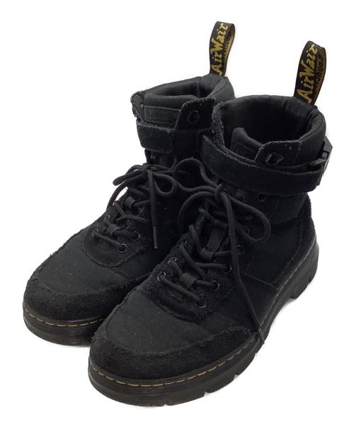 Dr.Martens（ドクターマーチン）Dr.Martens (ドクターマーチン) COMBS TECH JUNGLE 8ホールブーツ ブラック サイズ:UK7の古着・服飾アイテム
