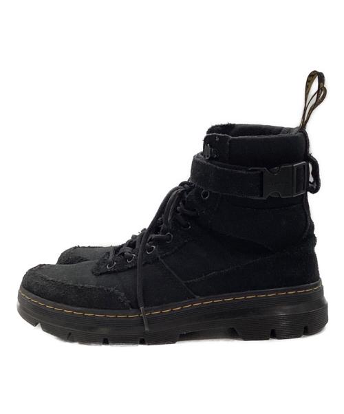 Dr.Martens（ドクターマーチン）Dr.Martens (ドクターマーチン) COMBS TECH JUNGLE 8ホールブーツ ブラック サイズ:UK7の古着・服飾アイテム
