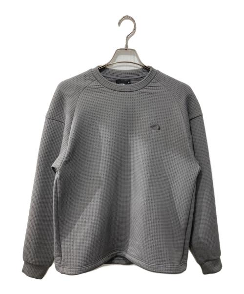 THE NORTH FACE（ザ ノース フェイス）THE NORTH FACE (ザ ノース フェイス) 26SS/ロングスリーブドットニットクルー/カットソー グレー サイズ:Sの古着・服飾アイテム