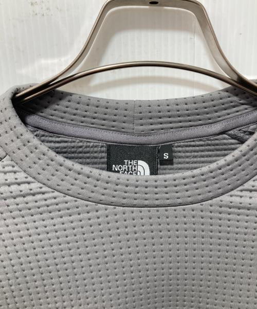 THE NORTH FACE（ザ ノース フェイス）THE NORTH FACE (ザ ノース フェイス) 26SS/ロングスリーブドットニットクルー/カットソー グレー サイズ:Sの古着・服飾アイテム