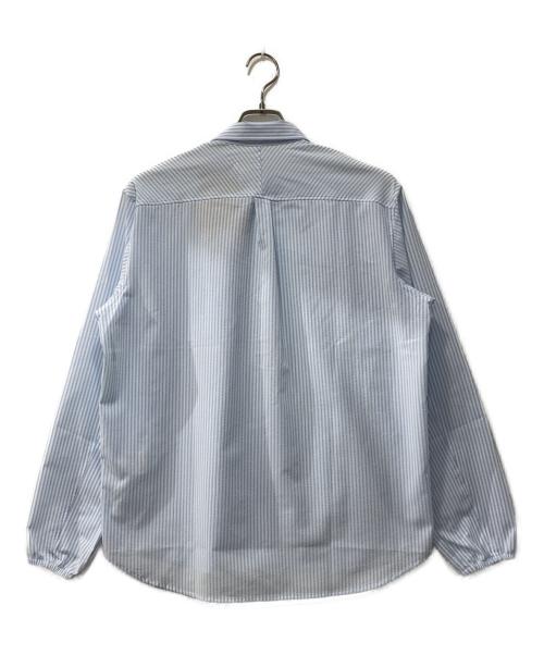 THE NORTH FACE（ザ ノース フェイス）THE NORTH FACE (ザ ノース フェイス) 26SS/ストライプシャツ/GARロングスリーブシャツ ホワイト×ブルー サイズ:Sの古着・服飾アイテム