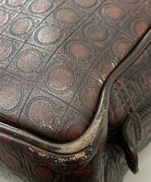 Salvatore Ferragamo（サルヴァトーレ フェラガモ）Salvatore Ferragamo (サルヴァトーレ フェラガモ) ビジネストートバッグ/2WAYショルダーバッグ ブラウンの古着・服飾アイテム