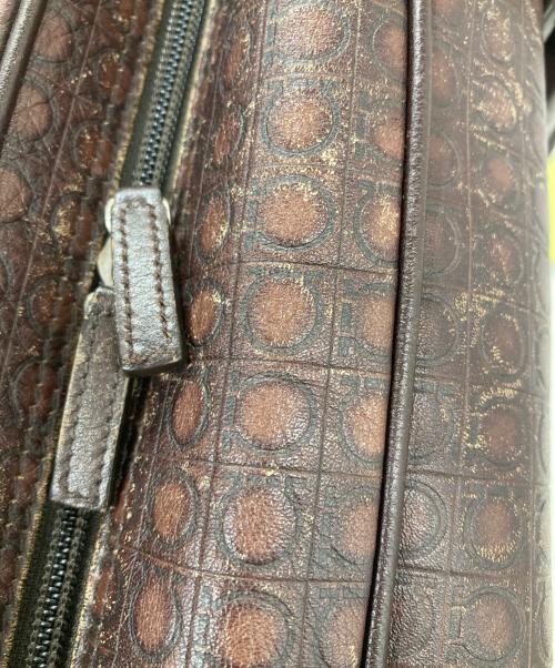 Salvatore Ferragamo（サルヴァトーレ フェラガモ）Salvatore Ferragamo (サルヴァトーレ フェラガモ) ビジネストートバッグ/2WAYショルダーバッグ ブラウンの古着・服飾アイテム