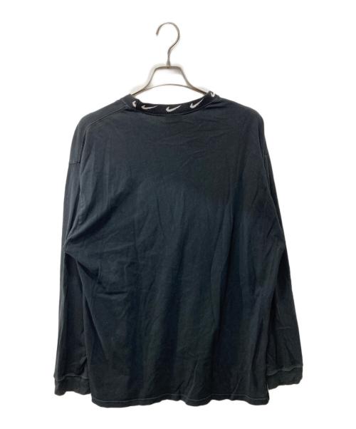 NIKE（ナイキ）NIKE (ナイキ) stussy (ステューシー) ロングスリーブカットソー ブラック サイズ:Ｌの古着・服飾アイテム