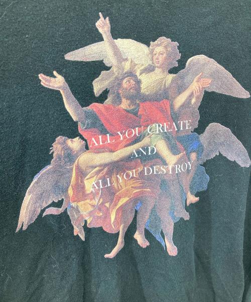 UNDERCOVER（アンダーカバー）UNDERCOVER (アンダーカバー) ALL YOU CREATE AND ALL YOU DESTROY/ロングスリーブカットソー ブラック サイズ:3の古着・服飾アイテム