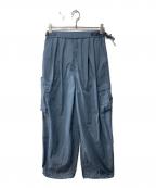 Product Twelveプロダクトトゥエルブ）の古着「ナイロンカーゴパンツ/PT12 Utility Pants」｜ブルー