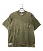WTAPS×Ron Hermanダブルタップス×ロンハーマン）の古着「BLANK SS TEE/Tシャツ」｜オリーブ