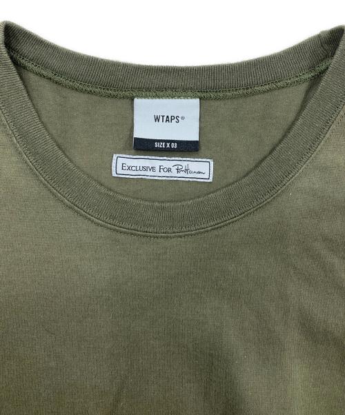 WTAPS（ダブルタップス）WTAPS (ダブルタップス) Ron Herman (ロンハーマン) BLANK SS TEE/Tシャツ オリーブ サイズ:3の古着・服飾アイテム