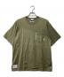 WTAPS（ダブルタップス）の古着「BLANK SS TEE/Tシャツ」｜オリーブ