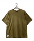 WTAPSダブルタップス）の古着「BLANKSS01/tシャツ」｜カーキ