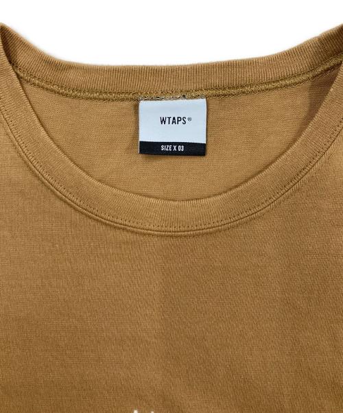 WTAPS（ダブルタップス）WTAPS (ダブルタップス) BLANKSS01/tシャツ ブラウン サイズ:3の古着・服飾アイテム