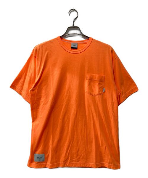 WTAPS（ダブルタップス）WTAPS (ダブルタップス) BLANKSS04/tシャツ オレンジ サイズ:3の古着・服飾アイテム