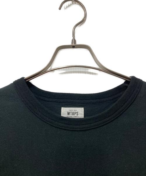 WTAPS（ダブルタップス）WTAPS (ダブルタップス) DESIGN SS : POCKETｆ/tシャツ ブラック サイズ:Lの古着・服飾アイテム