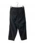 yoshio kubo (ヨシオクボ) TWILL TUCK PANT/パンツ ブラック サイズ:2：7000円