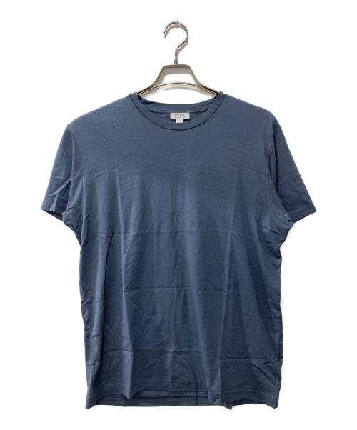 SUNSPEL（サンスペル）SUNSPEL (サンスペル) RIVIERA T-SHIRTS//リヴィエラ（ミッドウェイト） ネイビー サイズ:Lの古着・服飾アイテム