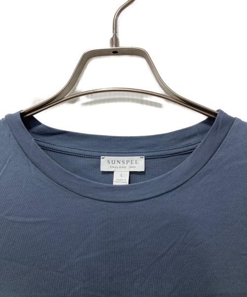 SUNSPEL（サンスペル）SUNSPEL (サンスペル) RIVIERA T-SHIRTS//リヴィエラ（ミッドウェイト） ネイビー サイズ:Lの古着・服飾アイテム