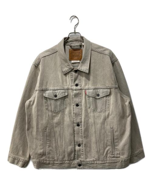 LEVI'S PReMIUM（リーバイス プレミアム）LEVI'S PReMIUM (リーバイス プレミアム) リラックスフィット トラッカージャケット グレー サイズ:XLの古着・服飾アイテム