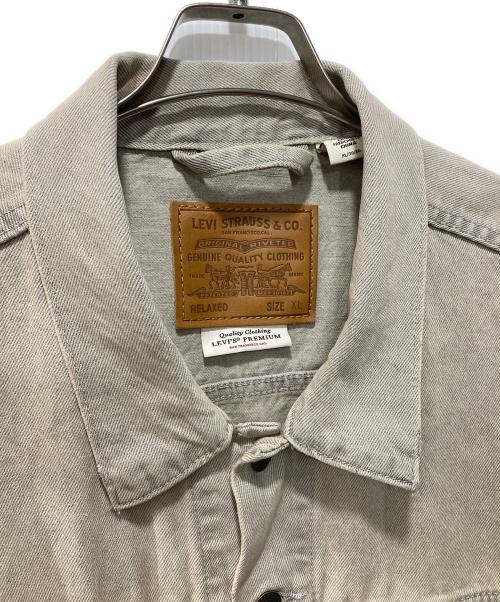 LEVI'S PReMIUM（リーバイス プレミアム）LEVI'S PReMIUM (リーバイス プレミアム) リラックスフィット トラッカージャケット グレー サイズ:XLの古着・服飾アイテム