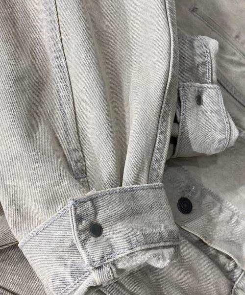 LEVI'S PReMIUM（リーバイス プレミアム）LEVI'S PReMIUM (リーバイス プレミアム) リラックスフィット トラッカージャケット グレー サイズ:XLの古着・服飾アイテム