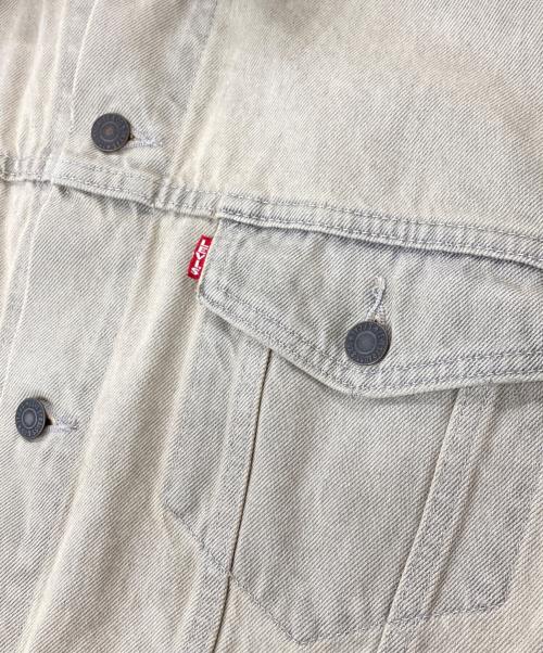 LEVI'S PReMIUM（リーバイス プレミアム）LEVI'S PReMIUM (リーバイス プレミアム) リラックスフィット トラッカージャケット グレー サイズ:XLの古着・服飾アイテム