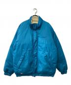 AVIREXアヴィレックス）の古着「REVERSIBLE 2TONE DOWN JACKET/ダウンジャケット」｜ブルー×ベージュ