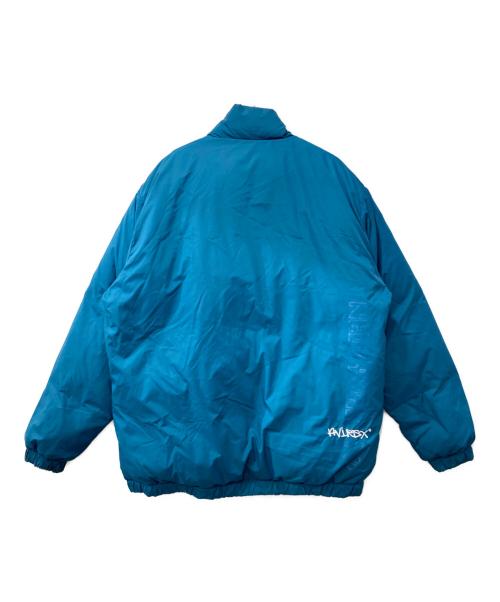 AVIREX（アヴィレックス）AVIREX (アヴィレックス) REVERSIBLE 2TONE DOWN JACKET/ダウンジャケット ブルー×ベージュ サイズ:Lの古着・服飾アイテム