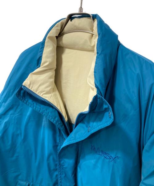 AVIREX（アヴィレックス）AVIREX (アヴィレックス) REVERSIBLE 2TONE DOWN JACKET/ダウンジャケット ブルー×ベージュ サイズ:Lの古着・服飾アイテム
