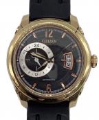 CITIZENシチズン）の古着「GMT AUTOMATIC/リストウォッチ」｜ブラック