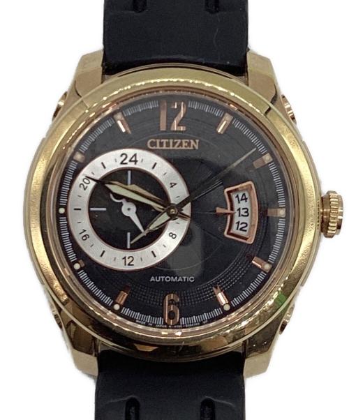 CITIZEN（シチズン）CITIZEN (シチズン) GMT AUTOMATIC/リストウォッチ ブラックの古着・服飾アイテム