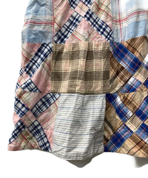 RALPH LAUREN（ラルフローレン）RALPH LAUREN (ラルフローレン) 90s－00s/パッチワークスカート マルチカラー サイズ:４の古着・服飾アイテム