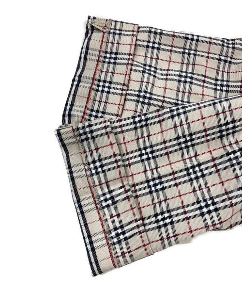 BURBERRY LONDON（バーバリーロンドン）BURBERRY LONDON (バーバリーロンドン) ノヴァチェックパンツ ベージュ サイズ:36の古着・服飾アイテム