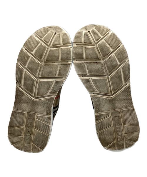 BURBERRY（バーバリー）BURBERRY (バーバリー) ノバチェック ベルトデザイン ローカットスニーカー ブラウン サイズ:40の古着・服飾アイテム