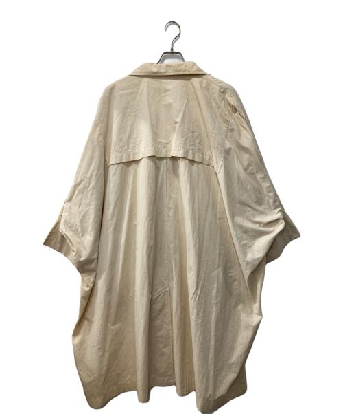 ISSEY MIYAKE（イッセイミヤケ）ISSEY MIYAKE (イッセイミヤケ) WIND COAT /ウィンドコート ベージュ サイズ:Mの古着・服飾アイテム