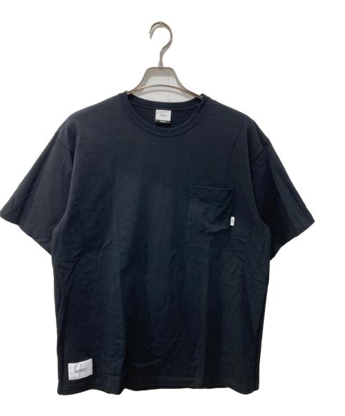 WTAPS（ダブルタップス）WTAPS (ダブルタップス) BLANK SS 01/TEE/ポケットTシャツ ブラック サイズ:03の古着・服飾アイテム