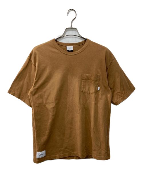 WTAPS（ダブルタップス）WTAPS (ダブルタップス) ポケットTシャツ ブラウン サイズ:03の古着・服飾アイテム