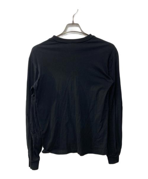 TOGA PULLA（トーガ プルラ）TOGA PULLA (トーガ プルラ) Silkete jersey L/S/シルケットジャージーロングスリーブ ブラック サイズ:36の古着・服飾アイテム