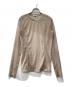 STUDIOUS（ステュディオス）の古着「Tattoo Skin Mesh Top/シアーカットソー」｜ベージュ