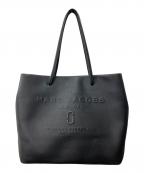 MARC JACOBSマークジェイコブス）の古着「トートバッグ/ロゴショッパー/LOGO SHOPPER E-W TOTE」｜ブラック