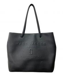 MARC JACOBS（マークジェイコブス）の古着「トートバッグ/ロゴショッパー/LOGO SHOPPER E-W TOTE」｜ブラック