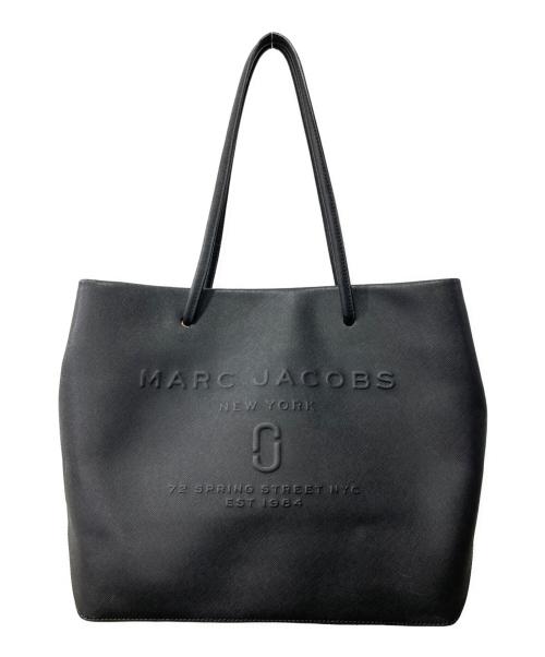 MARC JACOBS（マークジェイコブス）MARC JACOBS (マークジェイコブス) トートバッグ/ロゴショッパー/LOGO SHOPPER E-W TOTE ブラックの古着・服飾アイテム